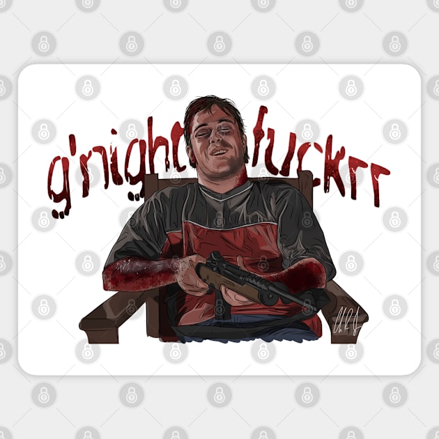 Cabin Fever: Goodnight, Bert Magnet by 51Deesigns